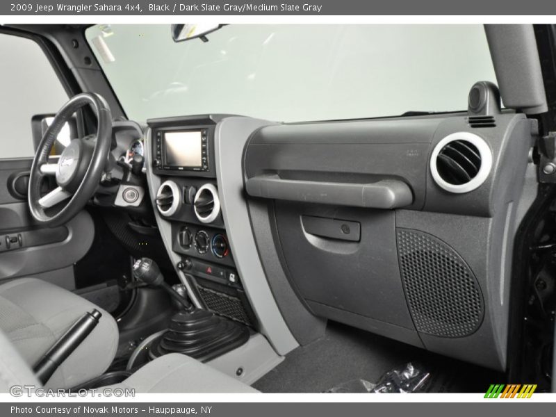 Black / Dark Slate Gray/Medium Slate Gray 2009 Jeep Wrangler Sahara 4x4