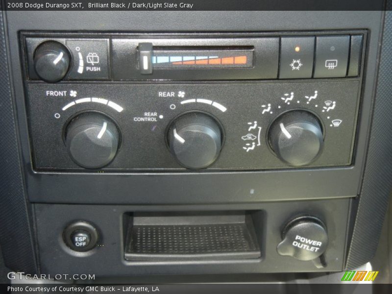 Brilliant Black / Dark/Light Slate Gray 2008 Dodge Durango SXT