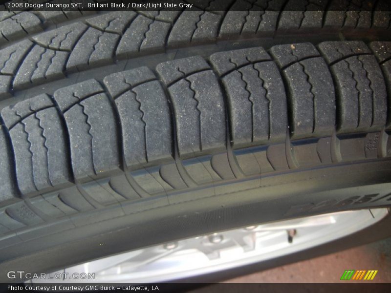 Brilliant Black / Dark/Light Slate Gray 2008 Dodge Durango SXT