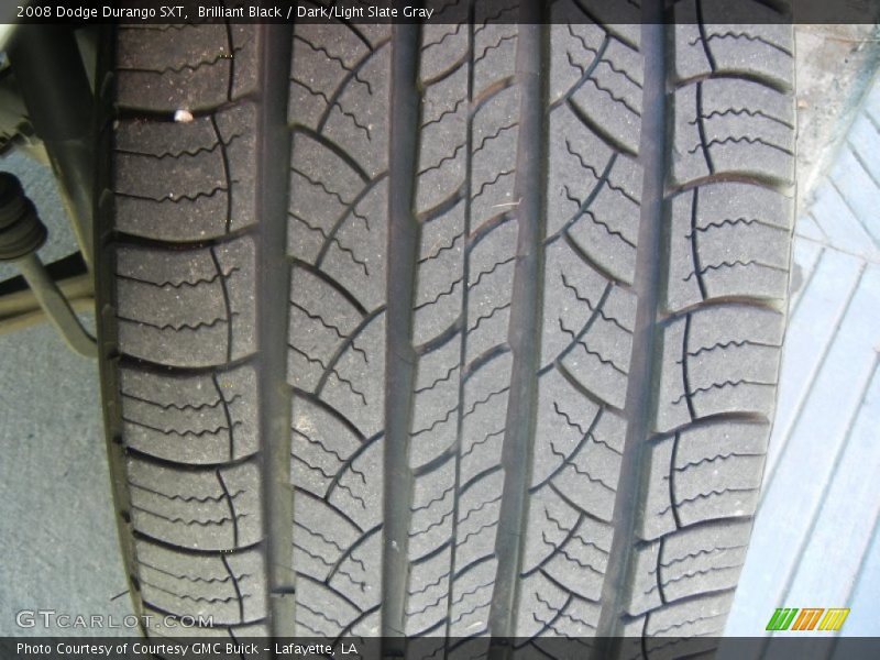 Brilliant Black / Dark/Light Slate Gray 2008 Dodge Durango SXT