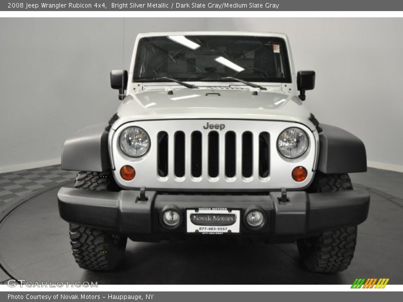 Bright Silver Metallic / Dark Slate Gray/Medium Slate Gray 2008 Jeep Wrangler Rubicon 4x4