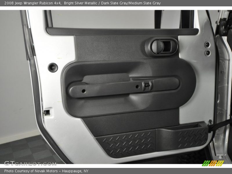 Bright Silver Metallic / Dark Slate Gray/Medium Slate Gray 2008 Jeep Wrangler Rubicon 4x4