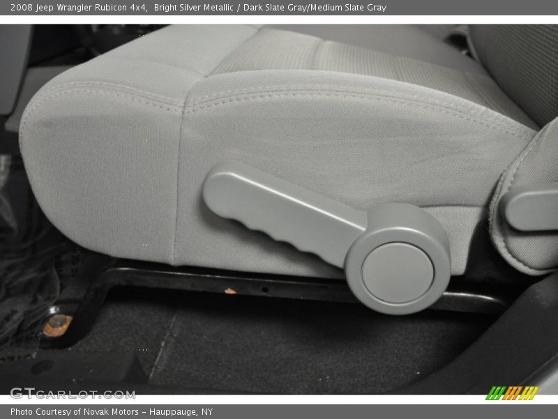 Bright Silver Metallic / Dark Slate Gray/Medium Slate Gray 2008 Jeep Wrangler Rubicon 4x4