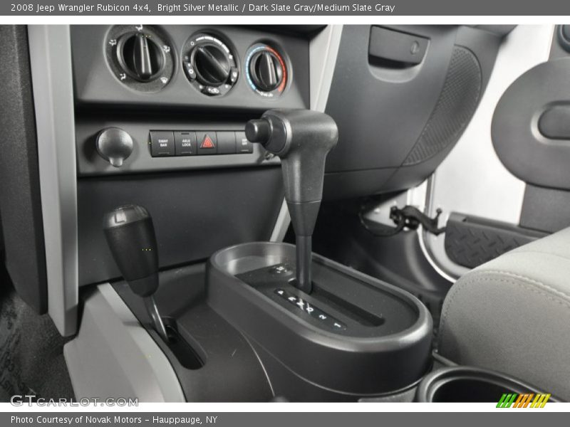 Bright Silver Metallic / Dark Slate Gray/Medium Slate Gray 2008 Jeep Wrangler Rubicon 4x4