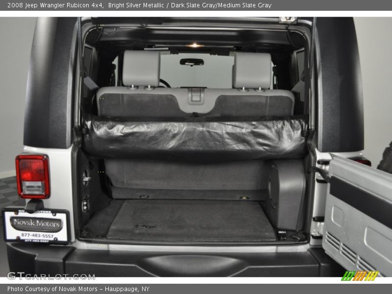 Bright Silver Metallic / Dark Slate Gray/Medium Slate Gray 2008 Jeep Wrangler Rubicon 4x4