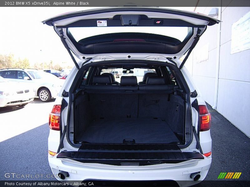 Alpine White / Black 2012 BMW X5 xDrive35i