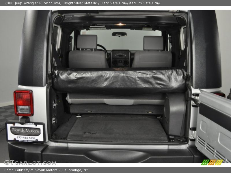 Bright Silver Metallic / Dark Slate Gray/Medium Slate Gray 2008 Jeep Wrangler Rubicon 4x4