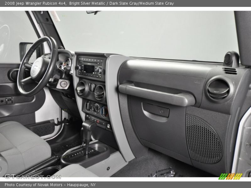 Bright Silver Metallic / Dark Slate Gray/Medium Slate Gray 2008 Jeep Wrangler Rubicon 4x4