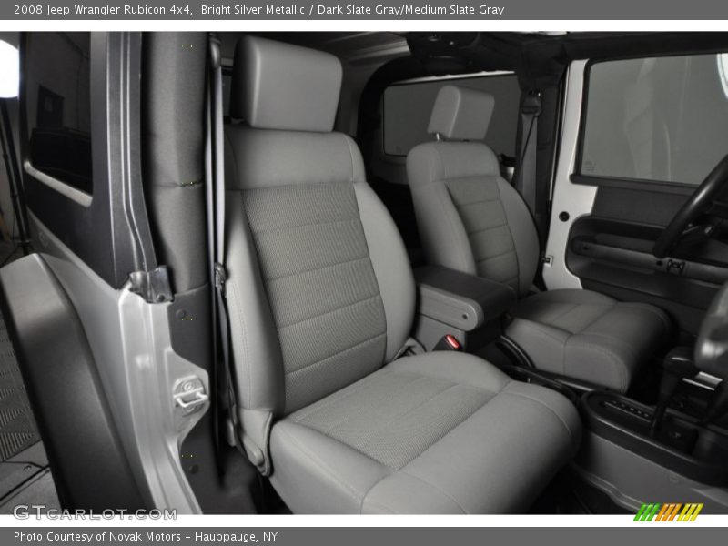 Bright Silver Metallic / Dark Slate Gray/Medium Slate Gray 2008 Jeep Wrangler Rubicon 4x4