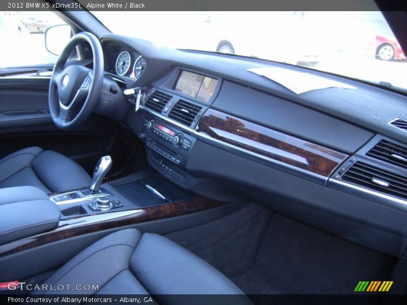 Alpine White / Black 2012 BMW X5 xDrive35i