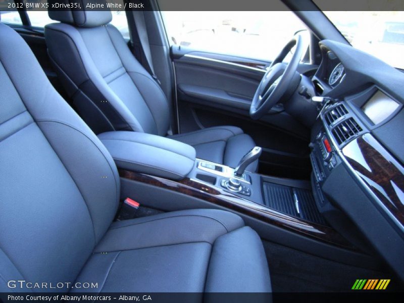Alpine White / Black 2012 BMW X5 xDrive35i