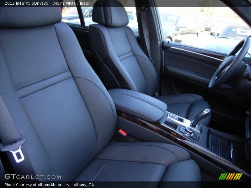 Alpine White / Black 2012 BMW X5 xDrive35i