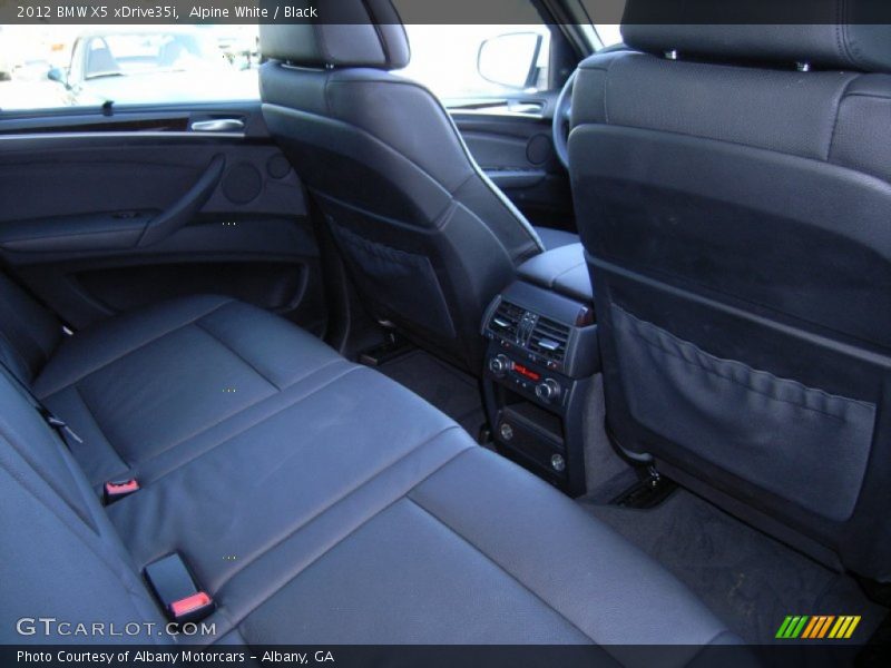 Alpine White / Black 2012 BMW X5 xDrive35i