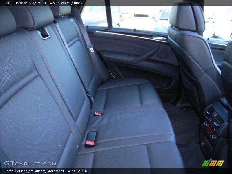 Alpine White / Black 2012 BMW X5 xDrive35i