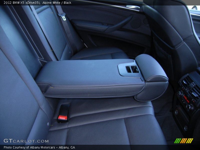 Alpine White / Black 2012 BMW X5 xDrive35i