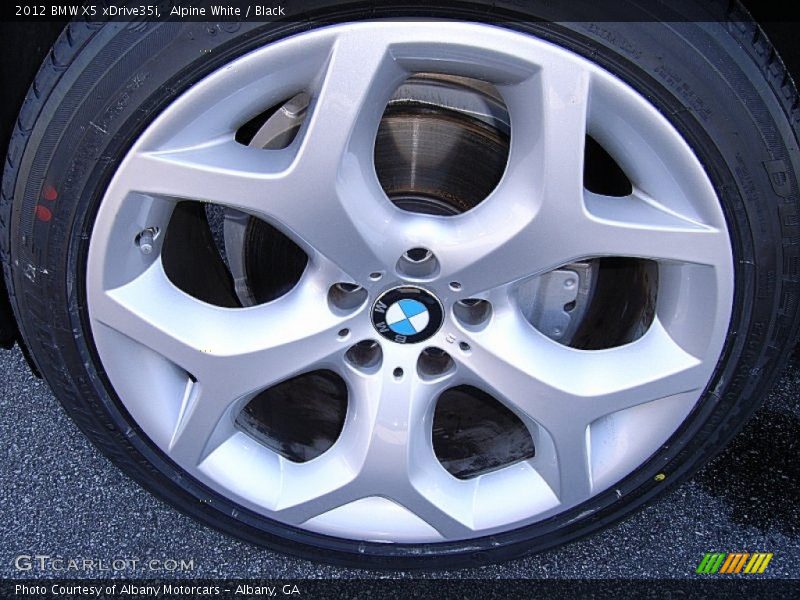 Alpine White / Black 2012 BMW X5 xDrive35i