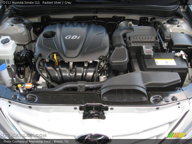 Radiant Silver / Gray 2012 Hyundai Sonata GLS