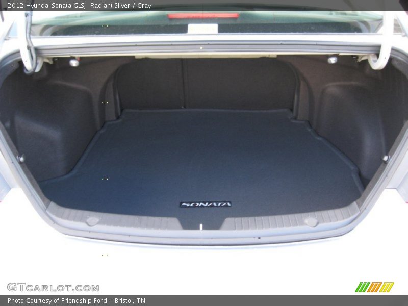 Radiant Silver / Gray 2012 Hyundai Sonata GLS