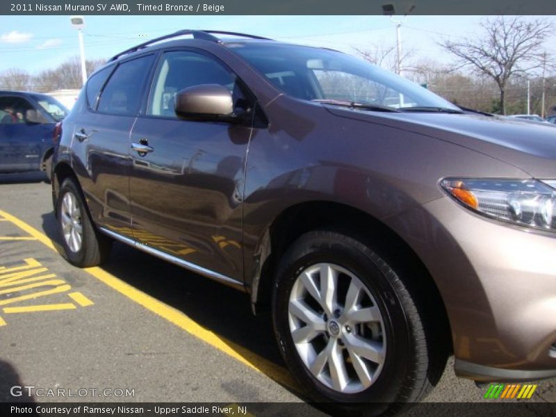 Tinted Bronze / Beige 2011 Nissan Murano SV AWD