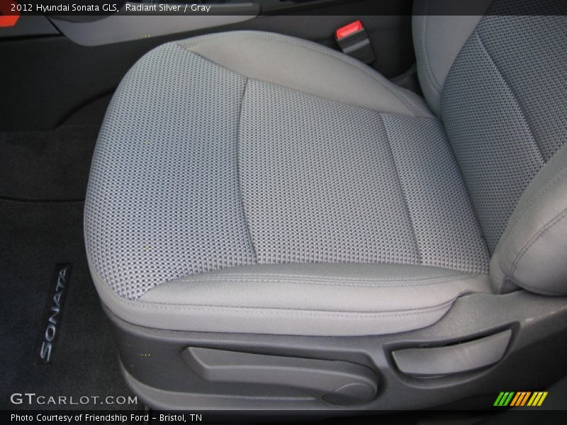 Radiant Silver / Gray 2012 Hyundai Sonata GLS