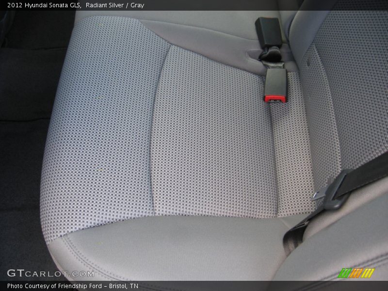Radiant Silver / Gray 2012 Hyundai Sonata GLS