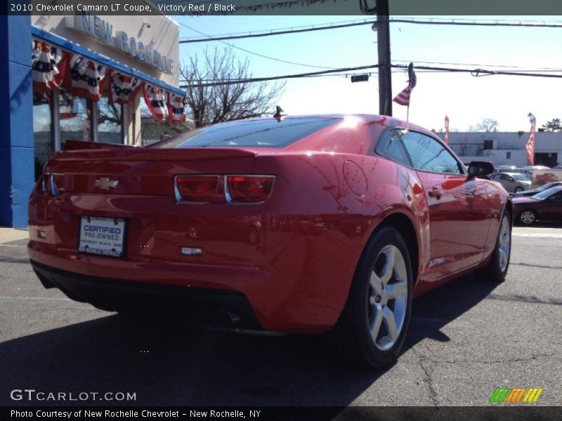 Victory Red / Black 2010 Chevrolet Camaro LT Coupe