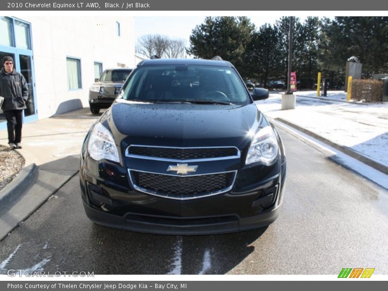Black / Jet Black 2010 Chevrolet Equinox LT AWD