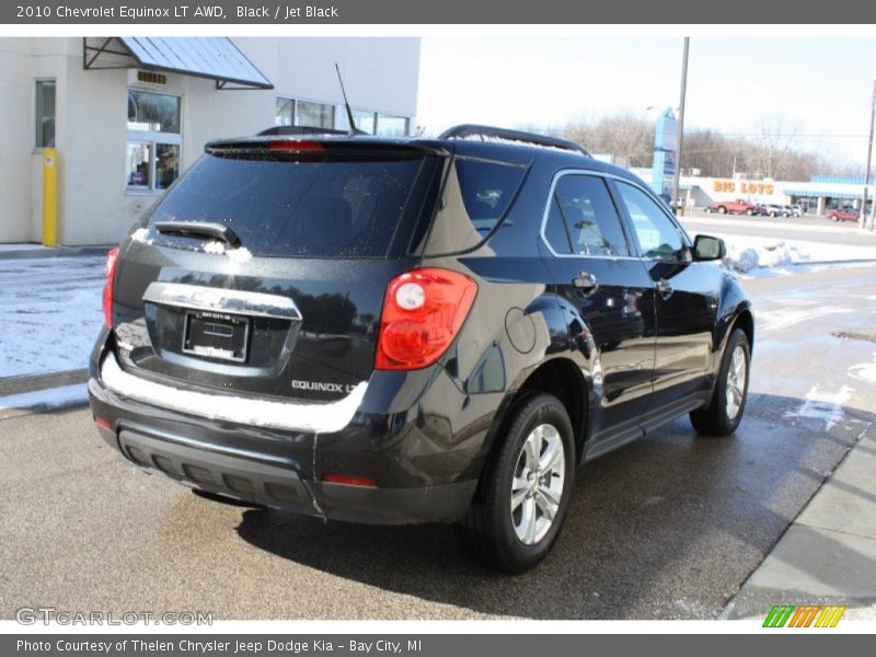 Black / Jet Black 2010 Chevrolet Equinox LT AWD