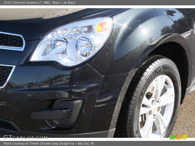 Black / Jet Black 2010 Chevrolet Equinox LT AWD