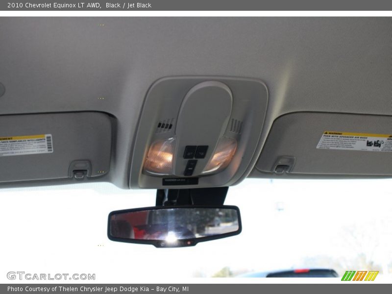Black / Jet Black 2010 Chevrolet Equinox LT AWD