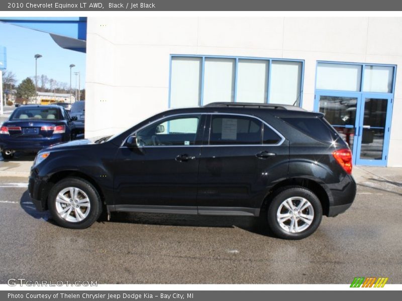 Black / Jet Black 2010 Chevrolet Equinox LT AWD
