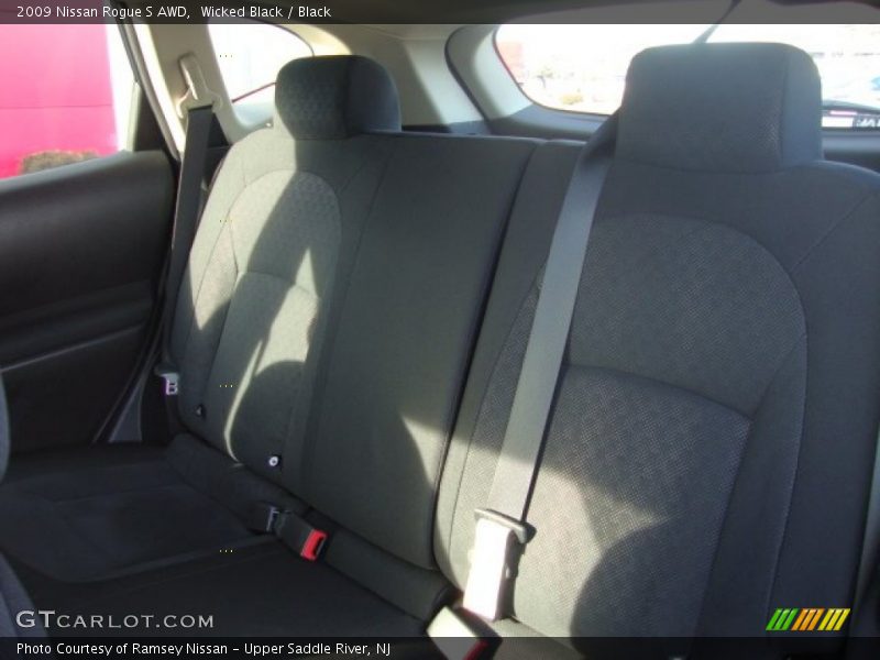 Wicked Black / Black 2009 Nissan Rogue S AWD