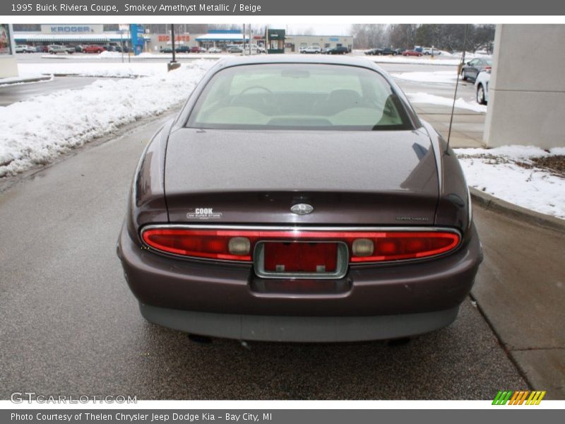 Smokey Amethyst Metallic / Beige 1995 Buick Riviera Coupe