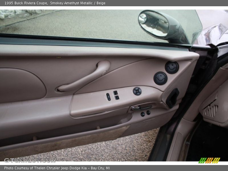 Smokey Amethyst Metallic / Beige 1995 Buick Riviera Coupe