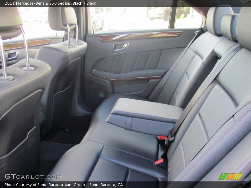 Black / Black 2011 Mercedes-Benz E 350 Sedan