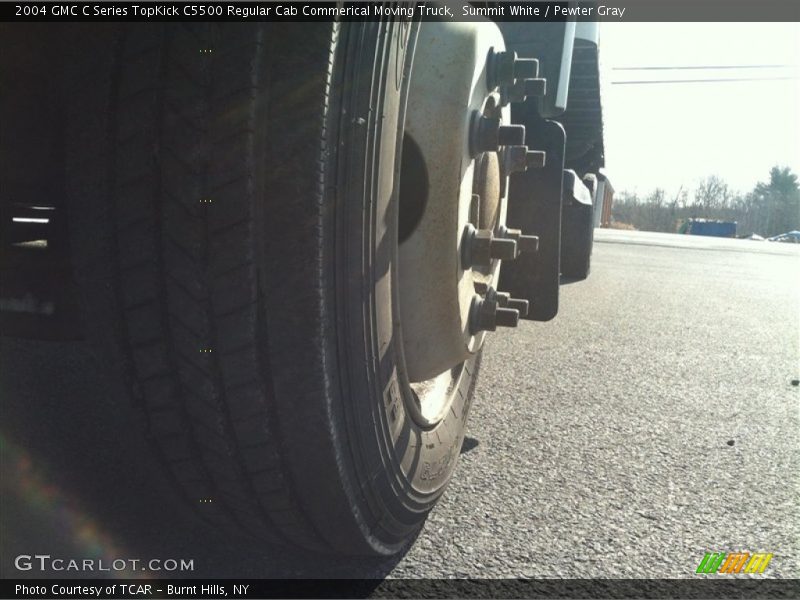 Summit White / Pewter Gray 2004 GMC C Series TopKick C5500 Regular Cab Commerical Moving Truck