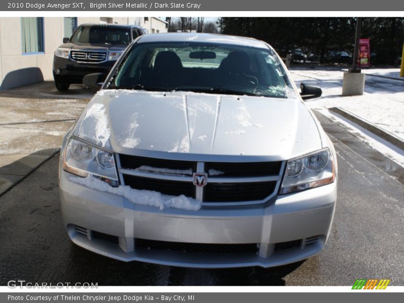 Bright Silver Metallic / Dark Slate Gray 2010 Dodge Avenger SXT