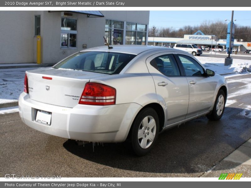 Bright Silver Metallic / Dark Slate Gray 2010 Dodge Avenger SXT