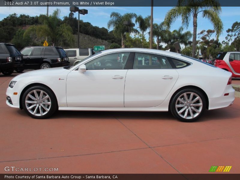  2012 A7 3.0T quattro Premium Ibis White
