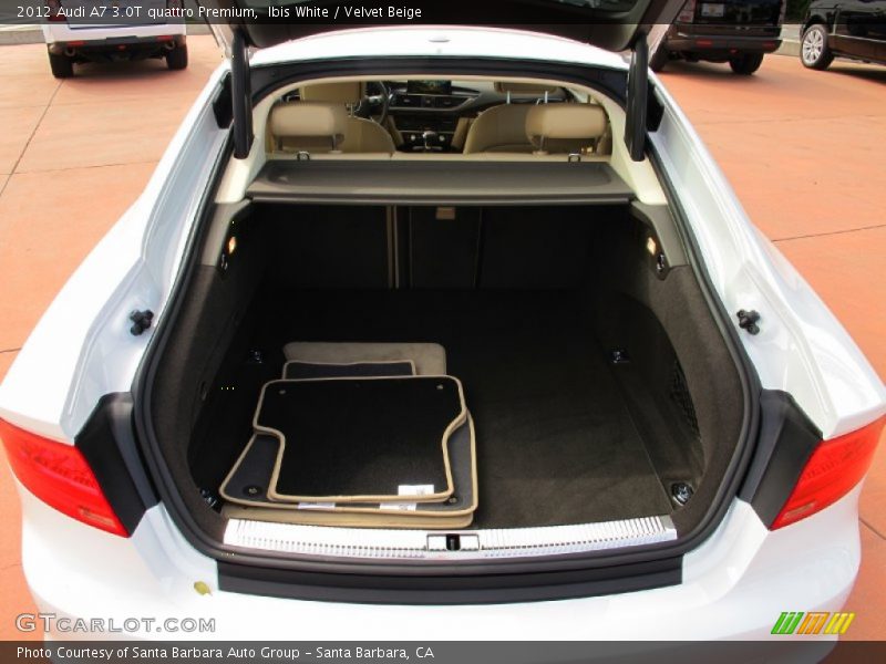  2012 A7 3.0T quattro Premium Trunk