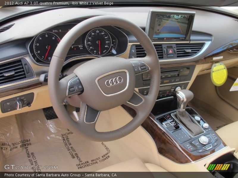 Dashboard of 2012 A7 3.0T quattro Premium
