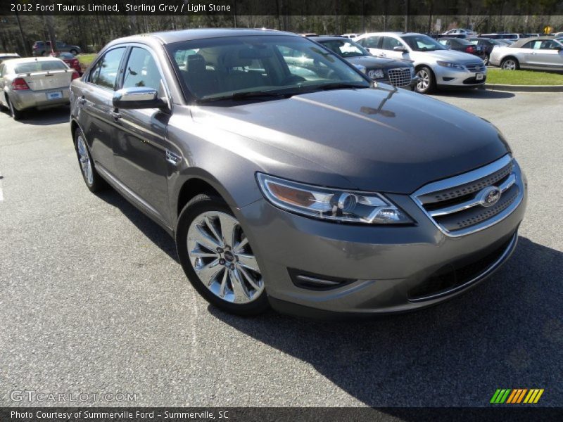 Sterling Grey / Light Stone 2012 Ford Taurus Limited