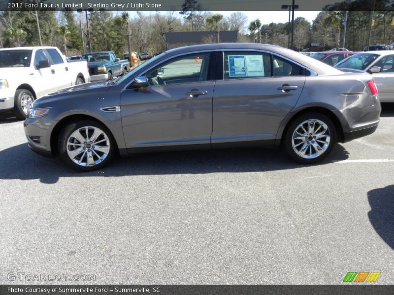 Sterling Grey / Light Stone 2012 Ford Taurus Limited