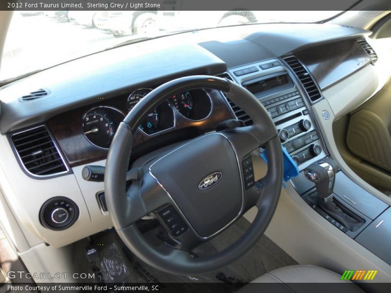 Sterling Grey / Light Stone 2012 Ford Taurus Limited