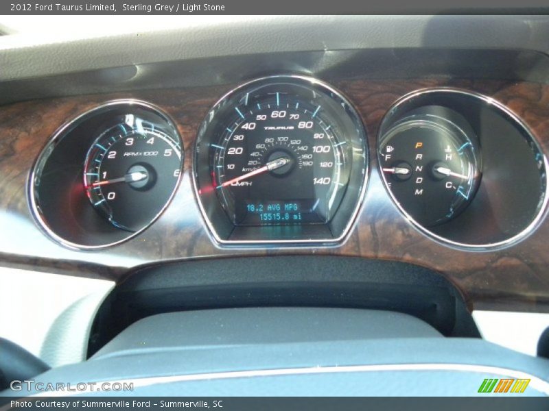 Sterling Grey / Light Stone 2012 Ford Taurus Limited