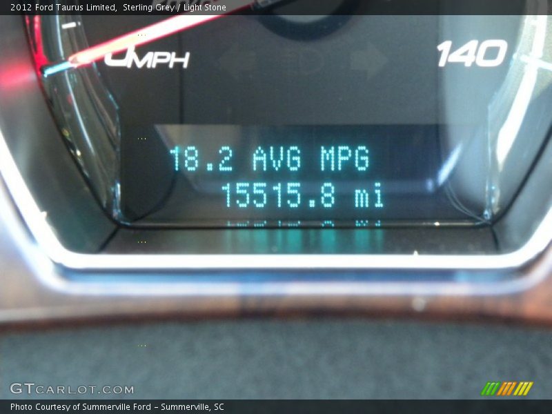 Sterling Grey / Light Stone 2012 Ford Taurus Limited