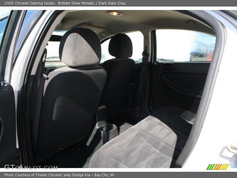 Brilliant Silver Metallic / Dark Slate Gray 2005 Chrysler Sebring Sedan