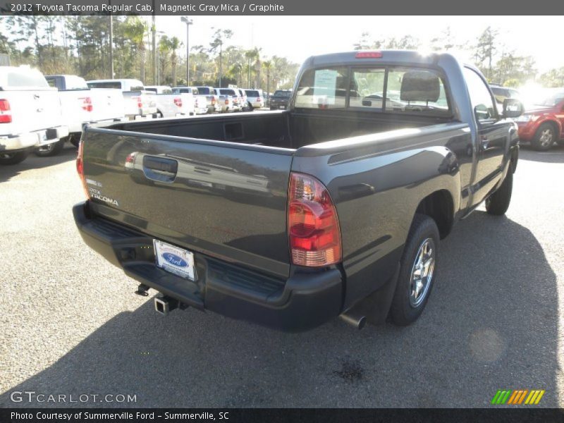 Magnetic Gray Mica / Graphite 2012 Toyota Tacoma Regular Cab