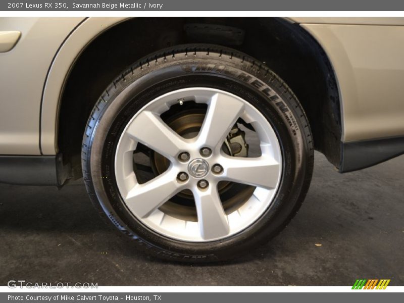 Savannah Beige Metallic / Ivory 2007 Lexus RX 350