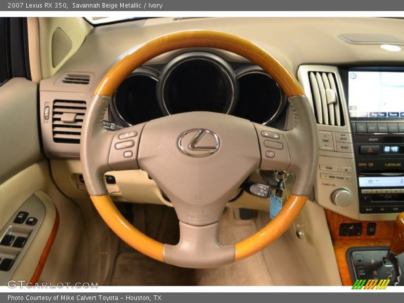 Savannah Beige Metallic / Ivory 2007 Lexus RX 350